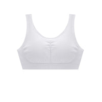 Large Size Light Version Vest Bra Solid Color Base Polyester Underwear