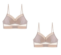 Backless Bra Invisible Bralette Thin Lace Wedding Bras Low Back Underwear Push Up Brassiere Women Seamless Lingerie Sexy BH Top